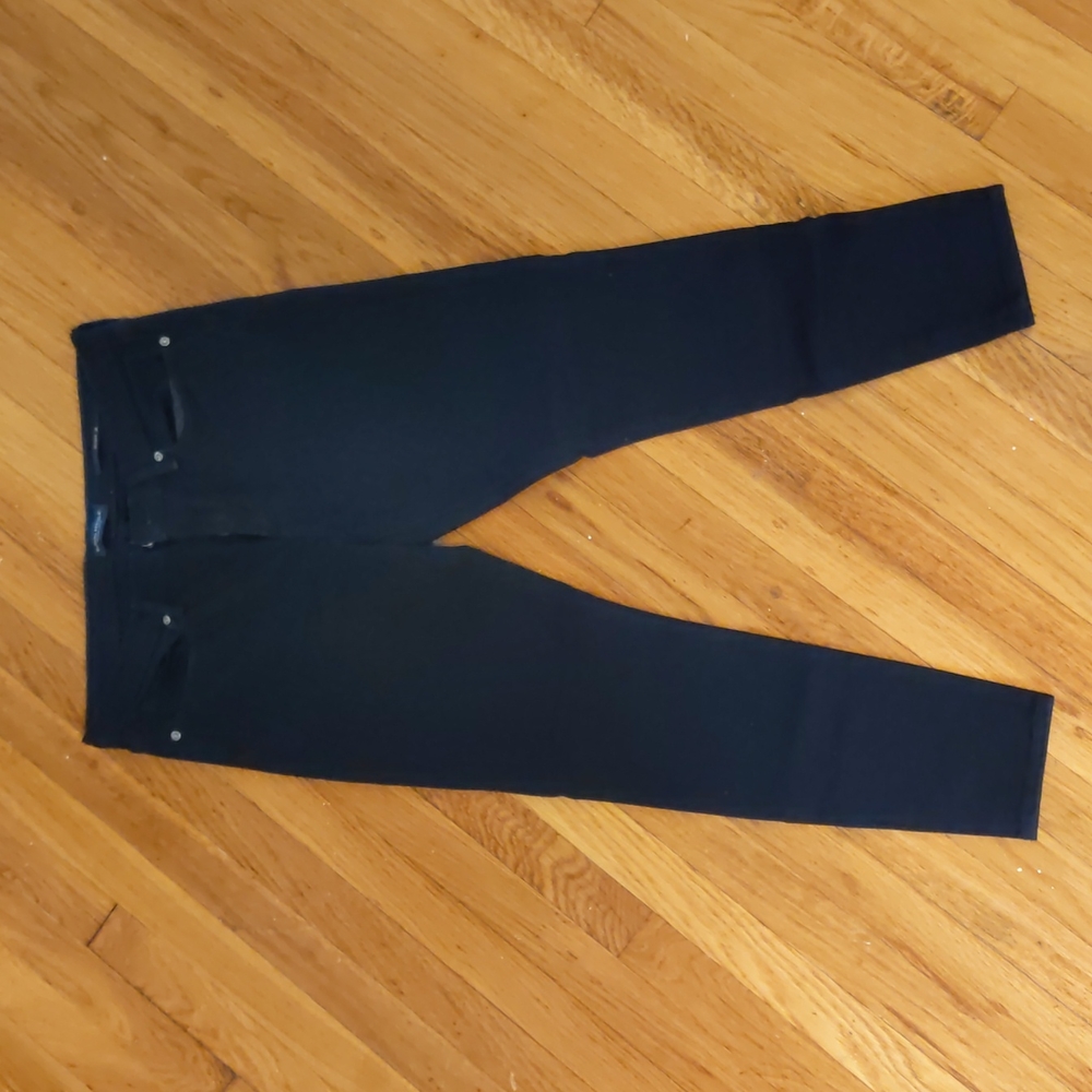 Women's Banana Republic Black Stretch Skinny Jeans - Size 30